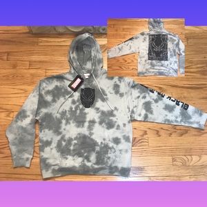 Marvel Black Panther Tie Dye Hoodie. Women’s L